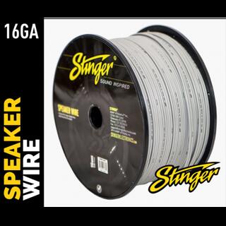 Stinger høyttalerkabel 1,5mm² SPW516WH 16ga. hvit - pris pr meter