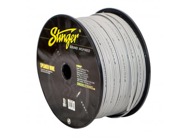 Stinger høyttalerkabel 1,5mm² SPW516WH 16ga. hvit - pris pr meter