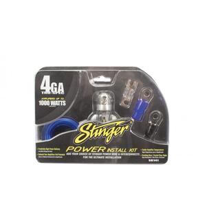 Stinger sikringkit 100A 25mm² SK141 4ga. sikring,holder,remote og kabelsko