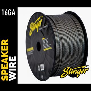 Stinger - SHW516G høyttalerkabel 1,5mm² Grå pris pr meter