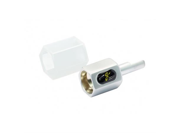 Stinger - SHT201 kabeladapter 4->8ga, sett skrue, satin krom