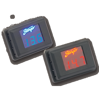 Stinger voltmeter LED SVMB 3 digit - LED - Blå