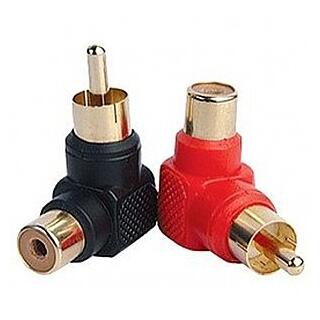 Stinger - SGI22 Phono vinkel 90° Rimelig utgave, gullbelagt