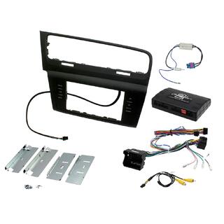 CONNECTS2 komplett monteringskit 2-DIN Golf (2013 -->) (Korte headunits)
