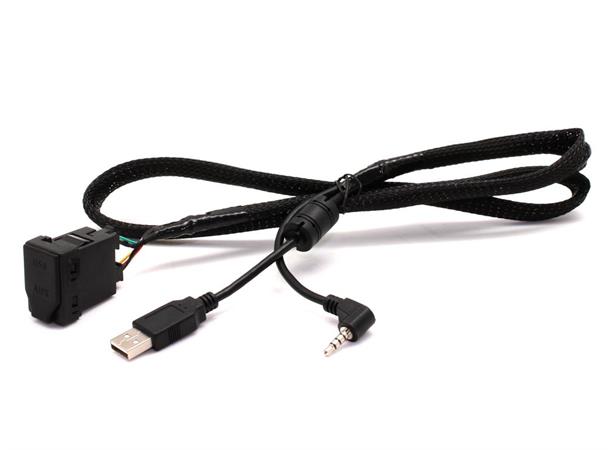 Connects2 adapter - Beholde USB/AUX Toyota (2009 -->)