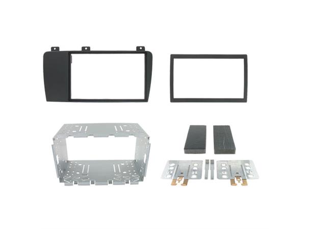 CONNECTS2 Premium monteringsramme 2-DIN Volvo S60/V70/XC70 (2001 - 2005) Grå