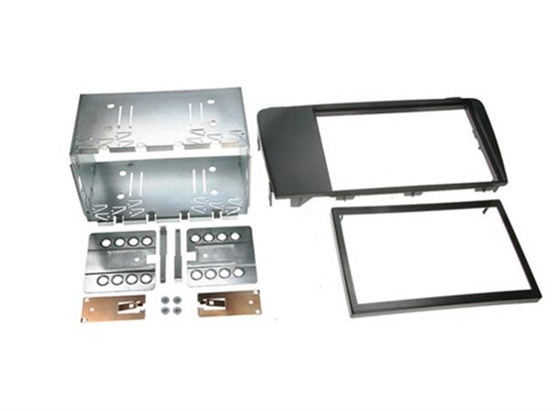 CONNECTS2 Premium monteringsramme 2-DIN Volvo S60/V70/XC70 (2001 - 2005) Grå