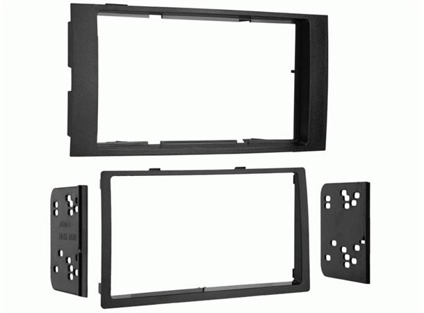 METRA Premium monteringskit 2-DIN VW Touareg/Caravelle/Transporter T5