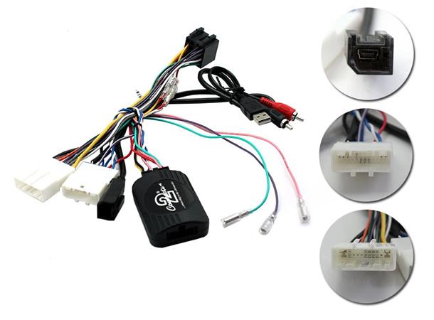 Connects2 Rattfj. interface m/usb/aux Pulsar/Qashqai/X-Trail (2014-->)