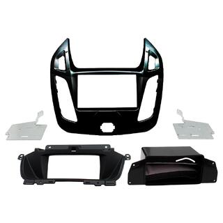 CONNECTS2 Premium monteringsramme 2-DIN Transit Connect (2014 -2018) Sort