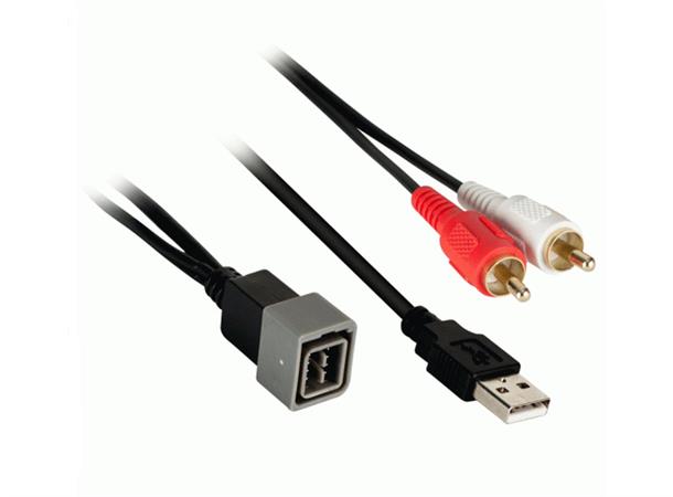 Connects2 adapter - Beholde USB/AUX Nissan (se egen liste)