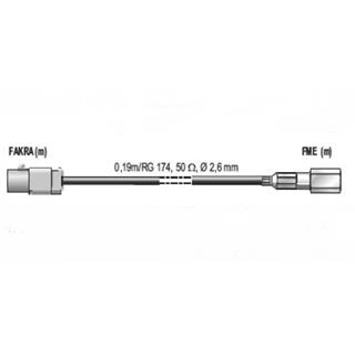 ANTENNENSYSTEME Antenne adapter FAKRA (Han) - FME (Han)