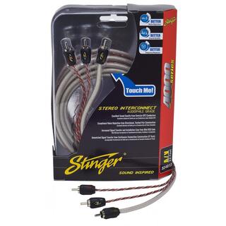 Stinger SI4912 Signalkabel 3,5m 4000 Serien, Audio/Video RCA