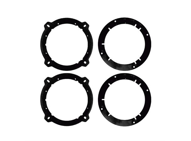 METRA Høyttaleradaptere (165mm) Kia/Hyundai (2006 - 2013) foran/bak