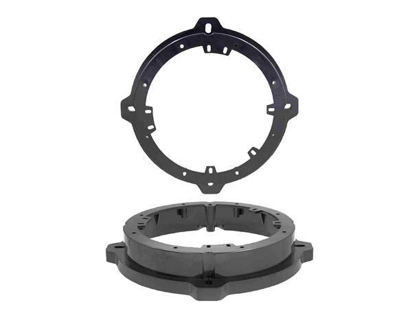 METRA Høyttaleradaptere (165mm) Kia/Hyundai (2006 - 2013) foran/bak