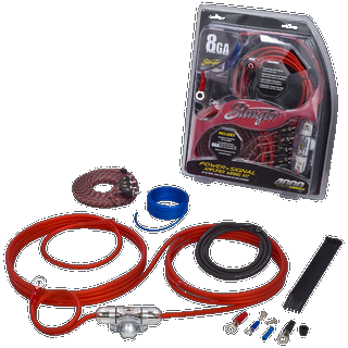 Stinger kabelpakke 10mm² 600W SK4681 Komplett pakke Signal&Strøm rent kobber!