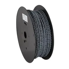 Installasjonskabel, 2x2.5mm2 grå 2,5mm2, Grå/Grå-sort, tvunnet OFC