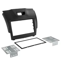 2-DIN monteringsramme - Sort Isuzu D-Max (2012-2019)