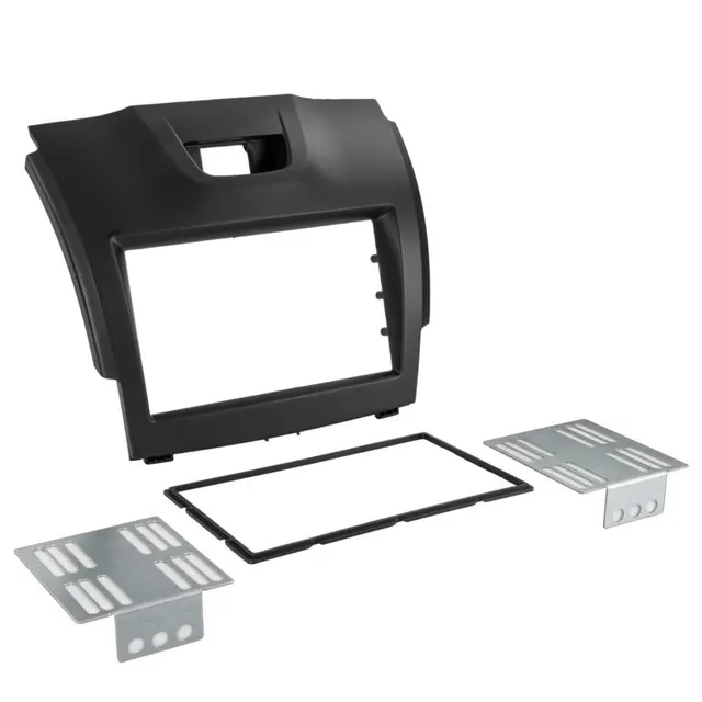 2-DIN monteringsramme - Sort Isuzu D-Max (2012-2019) 