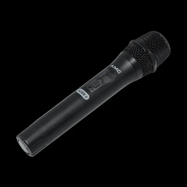AMC PRO Trådløst mikrofonsett iLive 2X2 2 kanaler, valgbar 606-621MHz 32 kanaler 