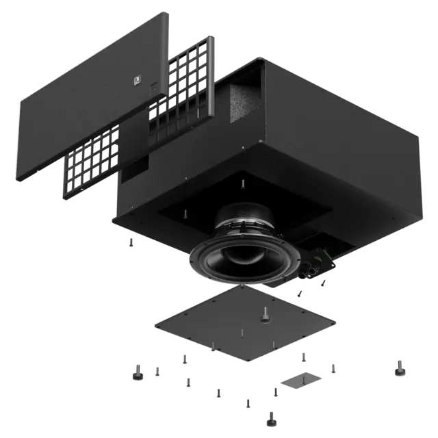 Audac ARCHI10X_B Passiv Sub Utendørs 10" subwoofer 8ohm 700W 
