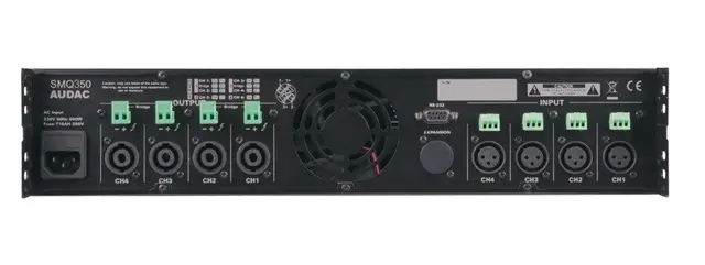 Audac CONGRESS 6.3 lydpakke Installasjonspakke 50-100m2 SORT 