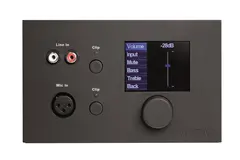 Audac DW5066, kontrollpanel for M2, Sort Veggpanelkontroller for M2 Svart