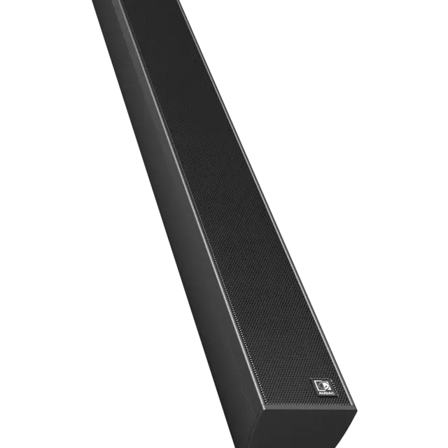 Audac KYRA12/B søylehøyttaler sort 1m Søylehøyttaler 120W, 100V or 12 Ohm Sort 