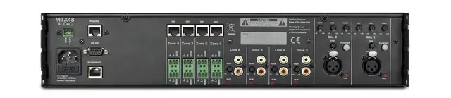 Audac MTX48, 4 -Soners Sonekontroller Sonekontroller med appstyring 