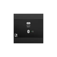 Audac NWP400/B Dante Bluetooth USBC Dante™/AES67, USB-C + BT