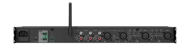 Audac PRE116 19" mikser med Bluetooth® 6 inn / 1 ut 