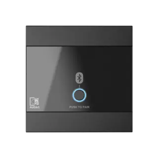 Audac WP220 sort Blåtannspanel Bluetooth panel universal