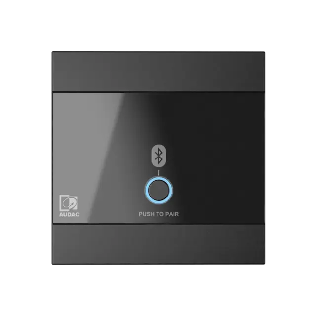 Audac WP220 sort Blåtannspanel Bluetooth panel universal 