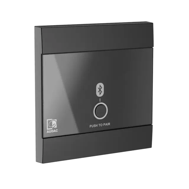 Audac WP220 sort Blåtannspanel Bluetooth panel universal 