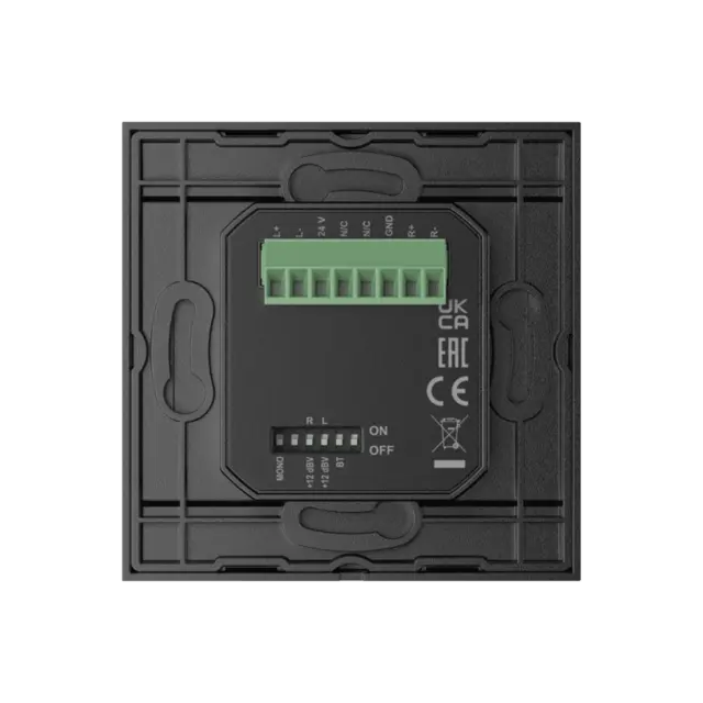 Audac WP220 sort Blåtannspanel Bluetooth panel universal 