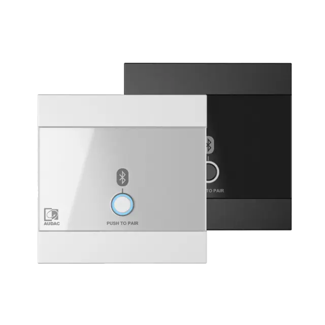 Audac WP220 sort Blåtannspanel Bluetooth panel universal 