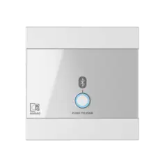 Audac WP220 hvitt Blåtannspanel Bluetooth panel universal