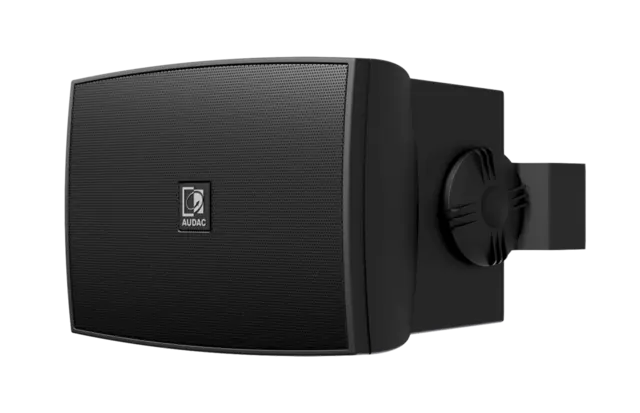 Audac WX502MK2-OB sort utendørs Toveis vegghøyttaler 5",100V 8 Ohm 