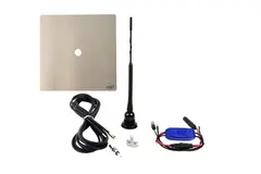 ACX DAB/FM antenne kit for takmontering Caravan Traktor tak av fiber og plast