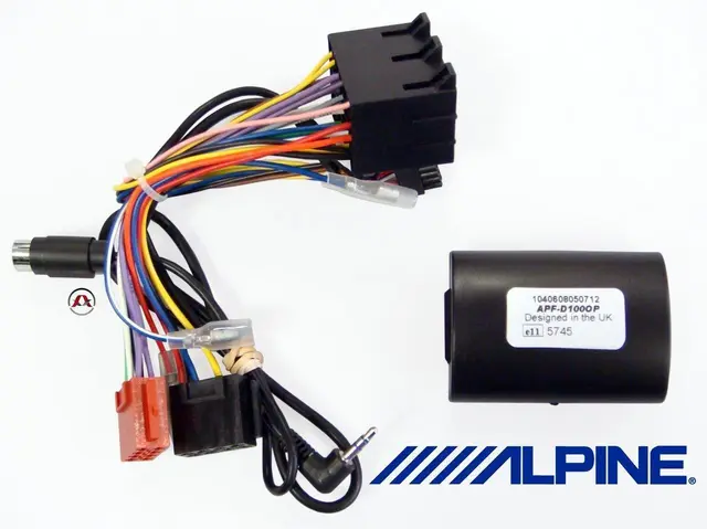 Alpine APF-D100OP rattadapter Opel Agila/Astra/Corsa/Omega/Tigra/Vec 