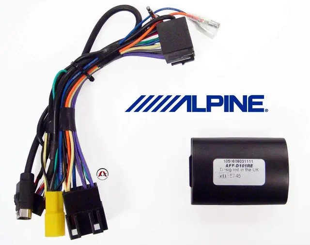 Alpine APF-D101RE adapter Display, Nissan / Renault 