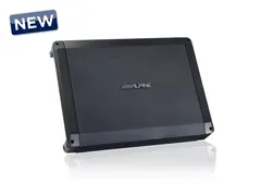 Alpine BBX-F1200 - 4 kanals forsterker 4x70W, MosFet, Klasse A/B, LP/HP, BassEQ