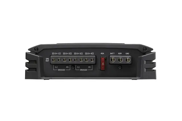 Alpine S-A32F forsterker 4x80W, BassEq, HP/LP filter 