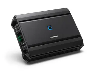 Alpine S-A55V forsterker 5 kanaler 4x60W + 300W, BassEq, HP/LP filter