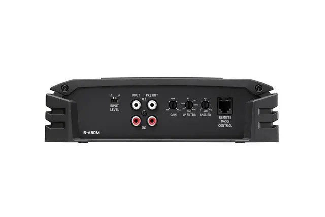 Alpine S-A60M forsterker 1x600W, BassEq, HP/LP filter 
