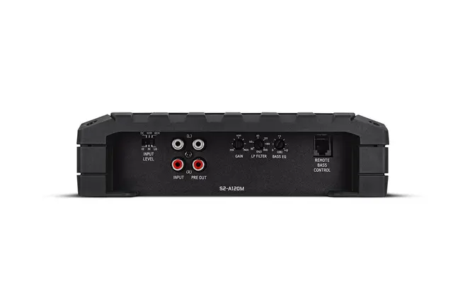 Alpine S2-A120M mono forsterker KlasseD 1200W, BassEQ 