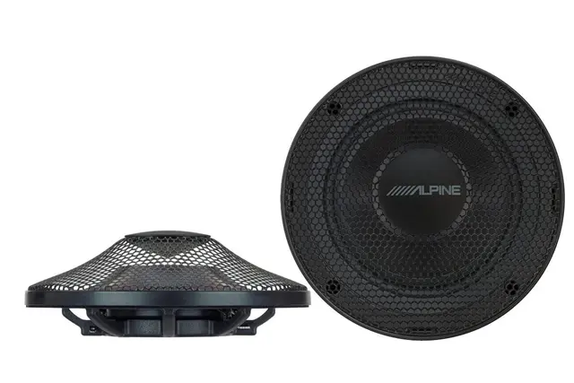 Alpine SPC-R100S radial høyttaler Grunn 4" med 360grader lydspredning 