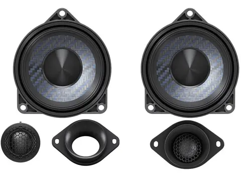 Alpine DP2-40C-B - høyttalere 4" komponentsett til BMW