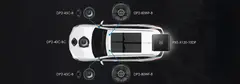 Alpine DP2-45C-B - høyttalere 4,5" komponentsett til BMW