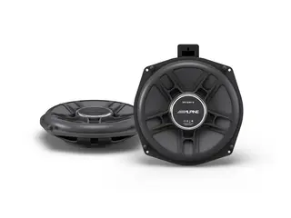 Alpine DP2-80WF-B - subwoofere 8" for BMW, Selges som par